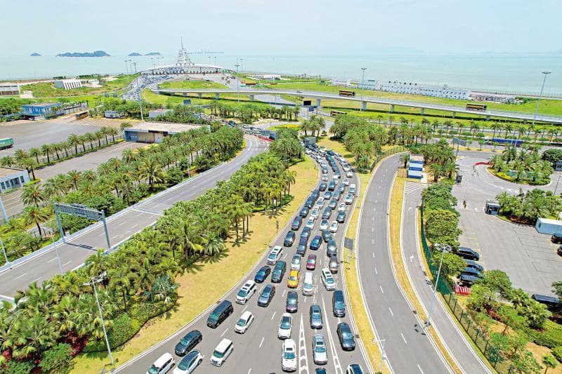 港珠澳大桥单日车流量破2.26万创新高