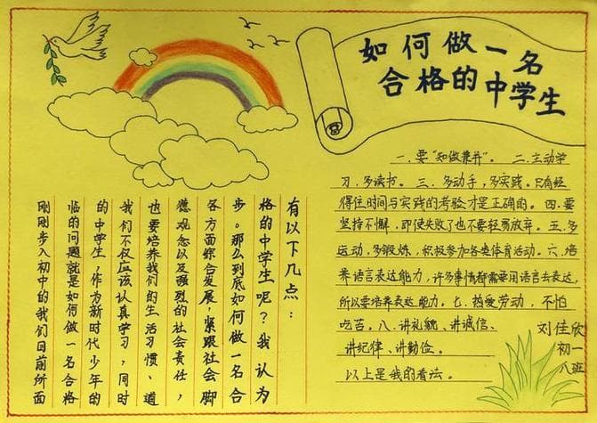 手抄报如何突出主题？创意手抄报：主题鲜明，引人注目！