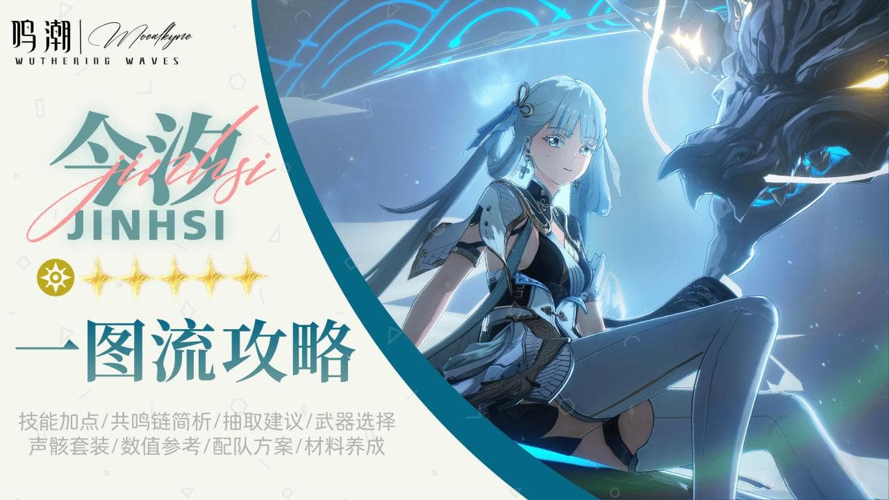 【Moealkyne】今汐角色一图流详解攻略