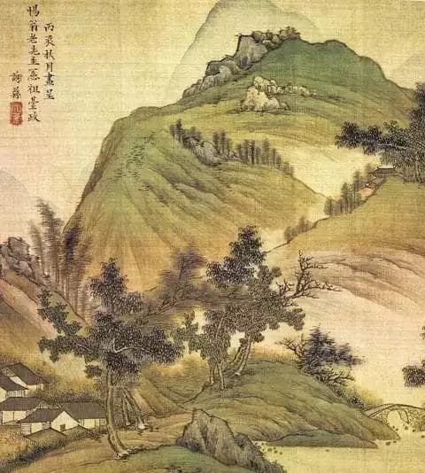 探索山水画设色艺术的奥秘
