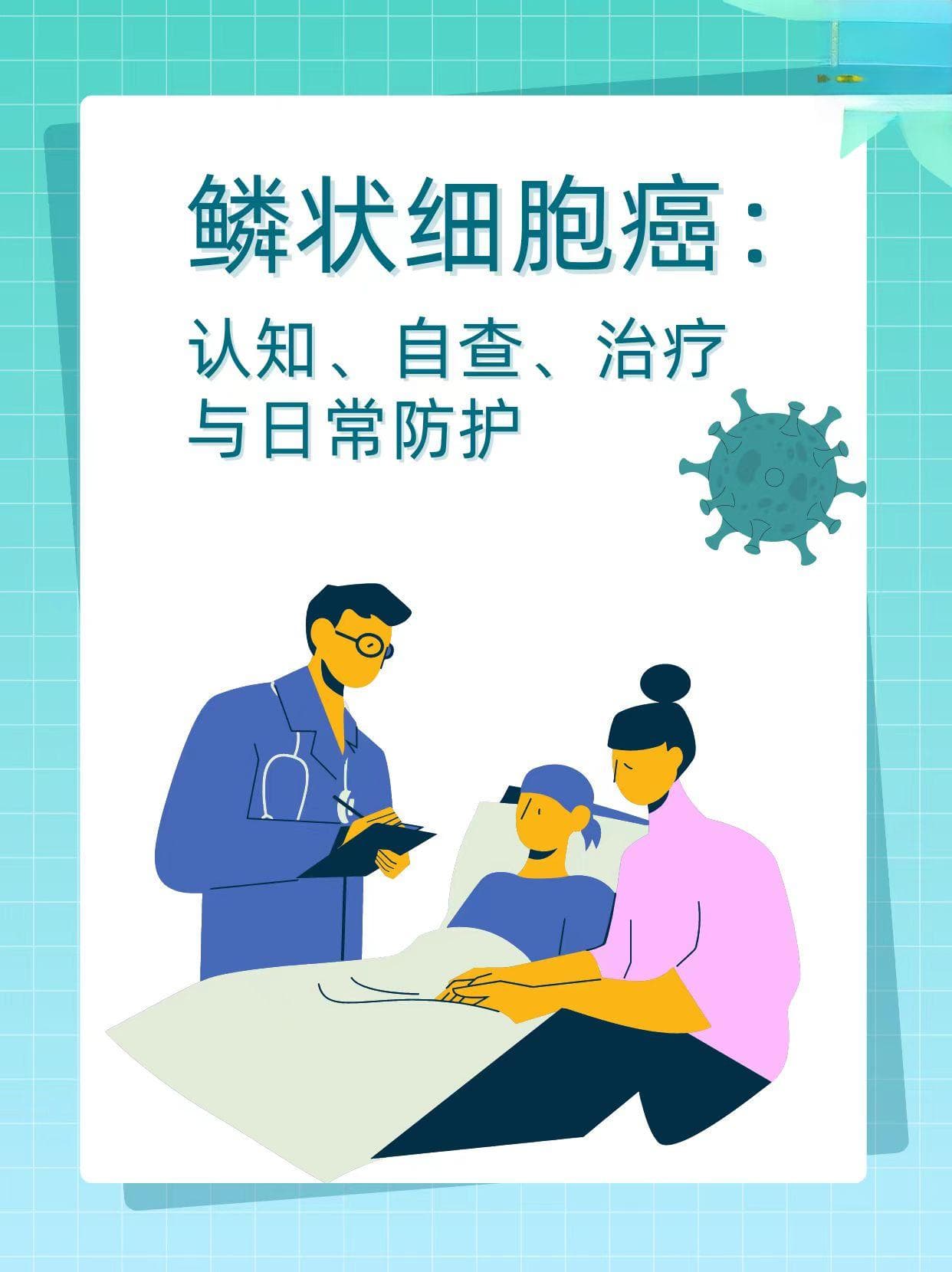 鳞状细胞癌：认知、自查、治疗与日常防护