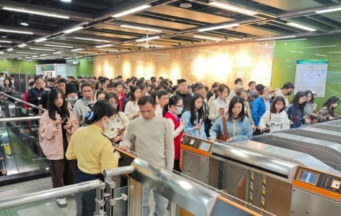 广州地铁即将进入“春运模式” 花市期间多条线路延长运营时间