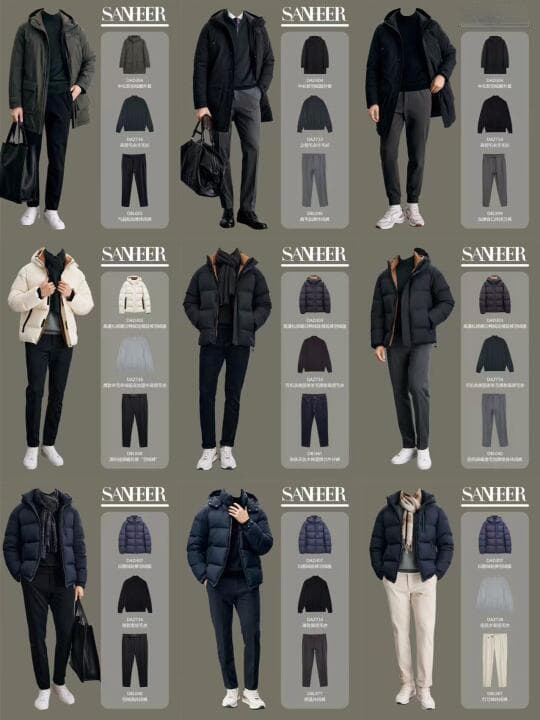 中年男士冬季羽绒服选购与搭配全面指南