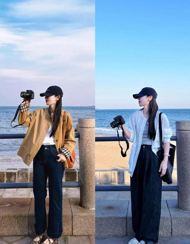 春夏海边穿搭图鉴：每一套都超绝