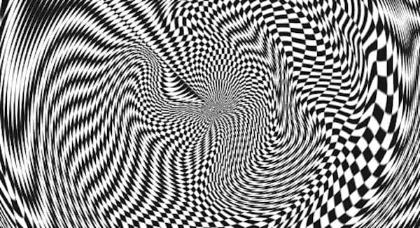 闭上眼睛还能看见诡异的波纹，眼睛是出问题了吗