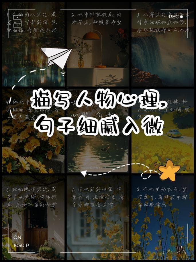 如何写好人物心理描写？教你精准捕捉人物内心：写好心理描写的方法！