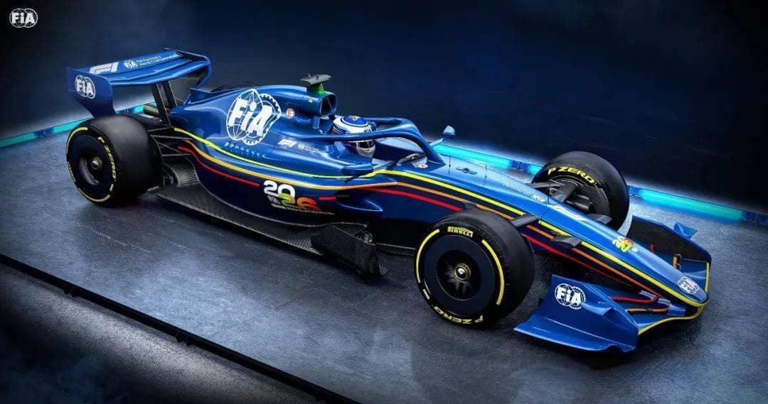 2026年F1赛车大变革！国际汽联揭晓全新概念车设计