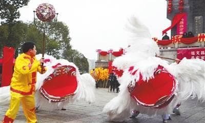 舞狮闹新春