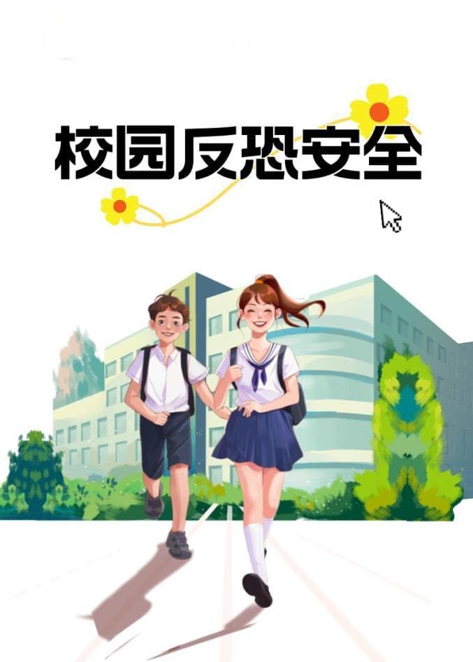 【反恐防范】校园反恐安全，我们共同守护！