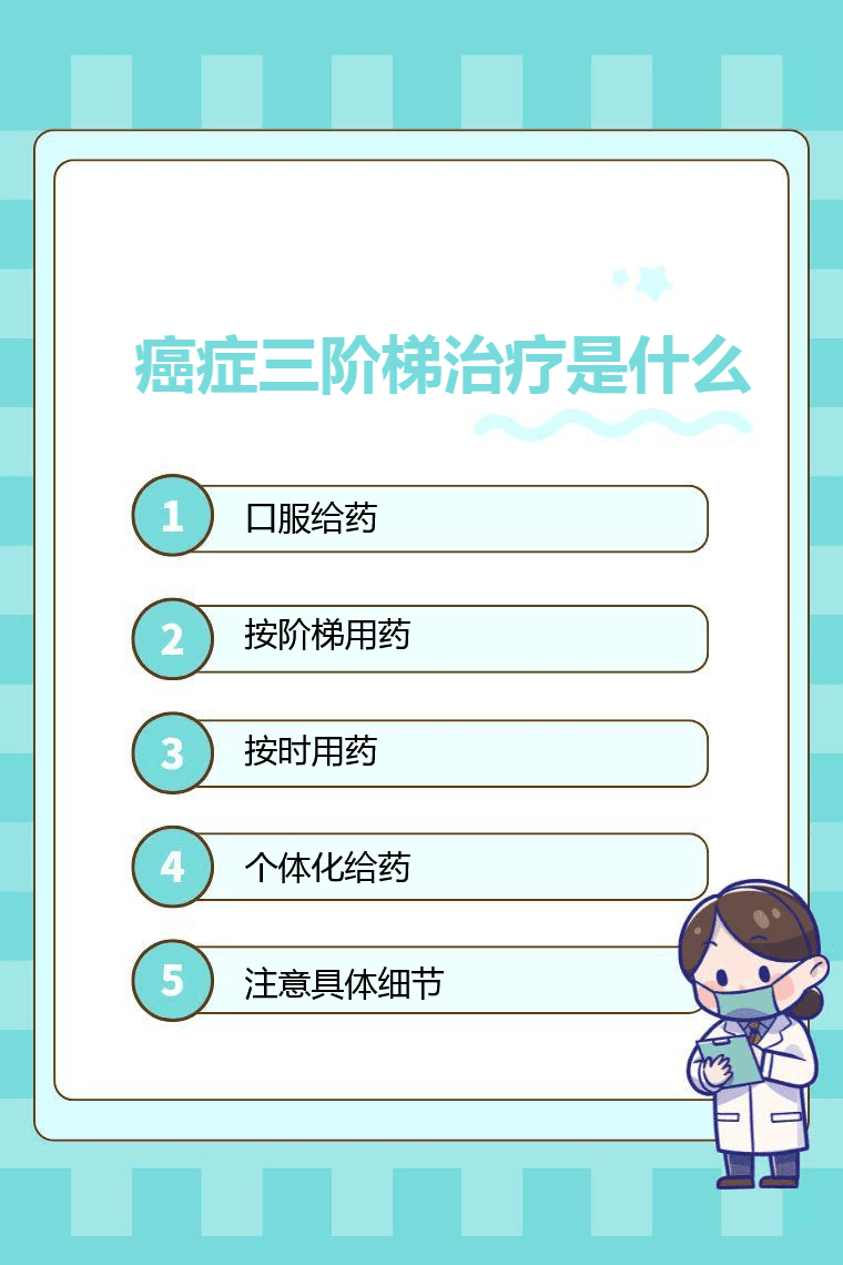 癌症三阶梯治疗是什么？一文详解科学疼痛管理方案