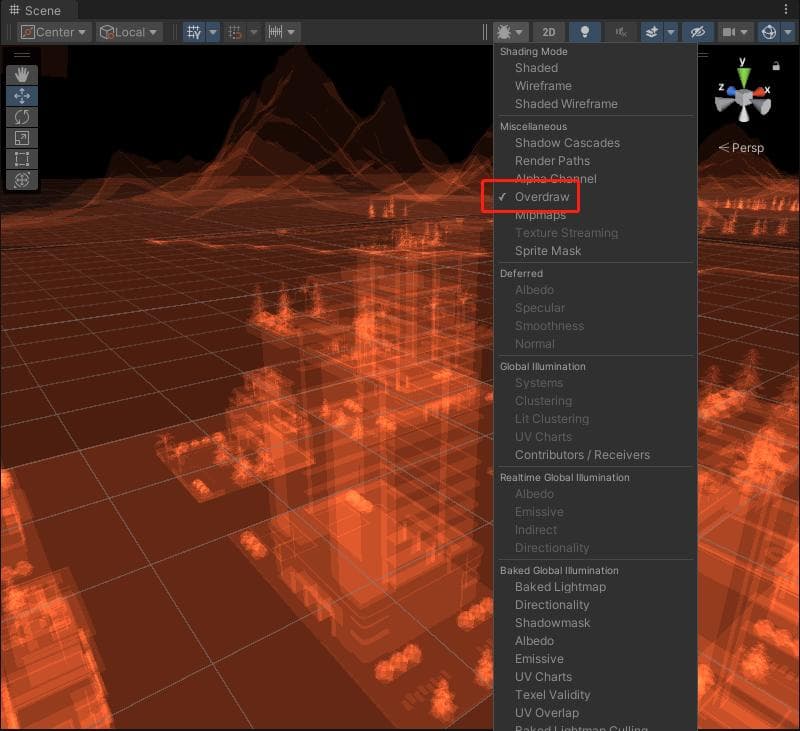 Unity游戏开发性能优化：降低Overdraw