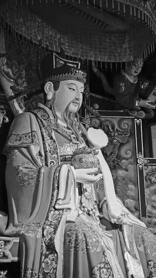 小财神庙为何覆黄瓦