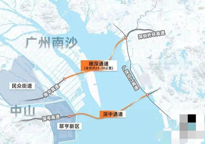 连接广州和深圳的穗深通道为什么有必要建设呢？路线如何走向？