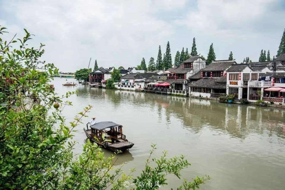 朱家角古镇：上海周边的江南水乡，地铁直达免门票