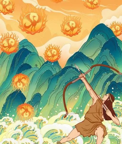 后羿在中国古代神话中的地位与影响