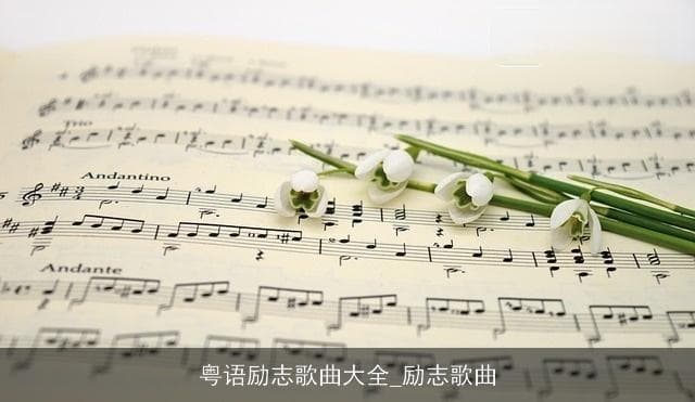 粤语励志歌曲大全：音符中的力量与希望