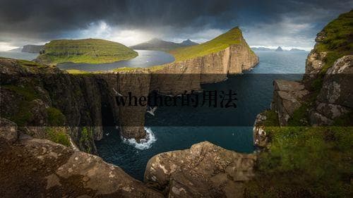 whether的用法