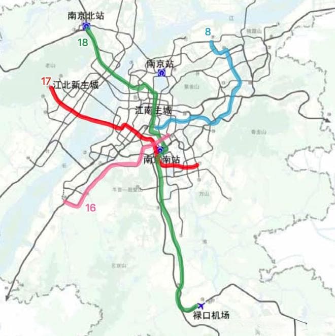 南京4条地铁规划或将提速