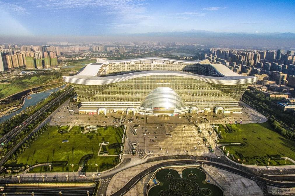 成都环球中心：网红打卡新地标！