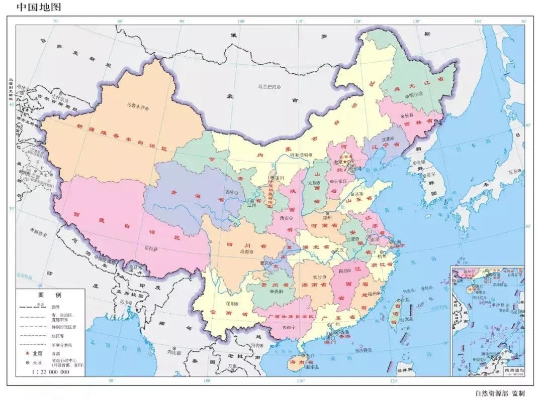 我国每个省份简称的由来