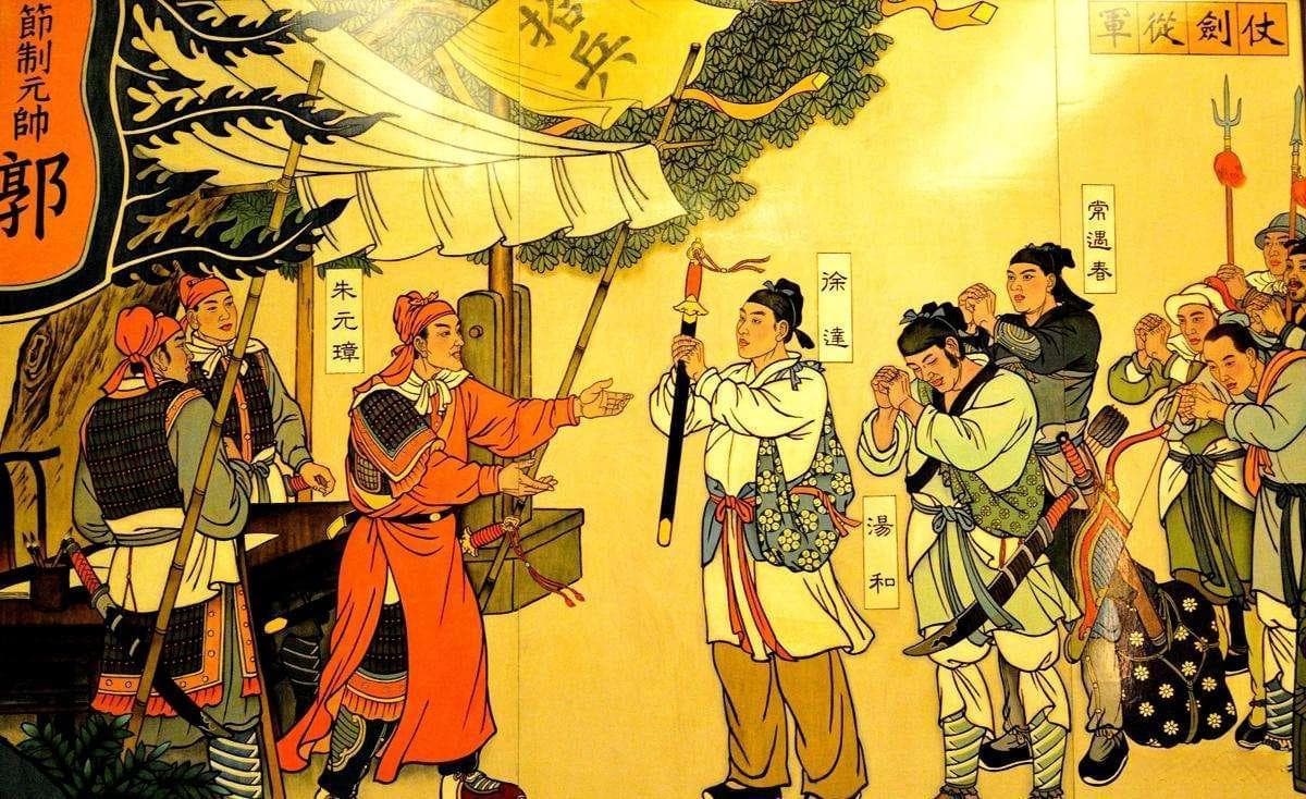 徐达与常遇春，从乡村匹夫到帝国双璧，却因一人家族命运截然不同
