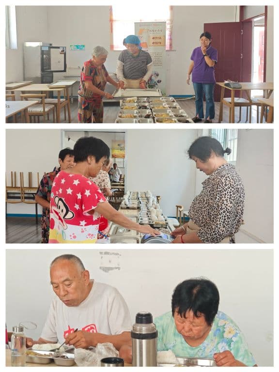 老年助餐是一个乡村应对人口老龄化的积极形式