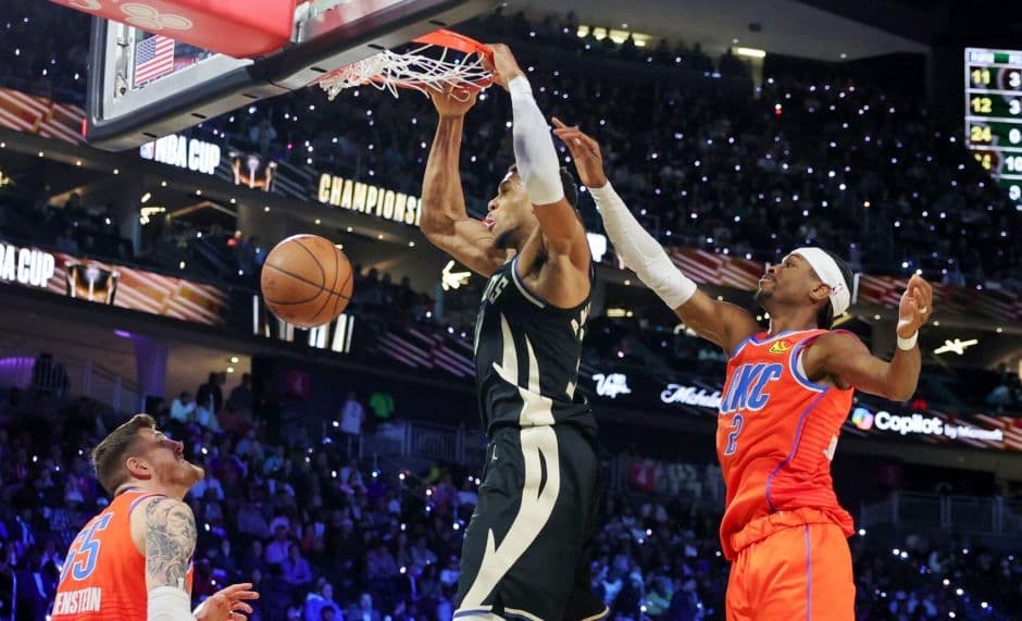 2024-25NBA杯冠军揭晓：雄鹿逆转雷霆夺冠，字母哥砍下三双