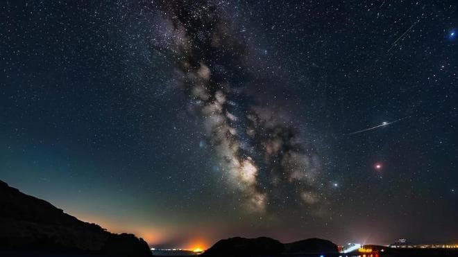 中国最美星空观赏地，抬头就是银河！