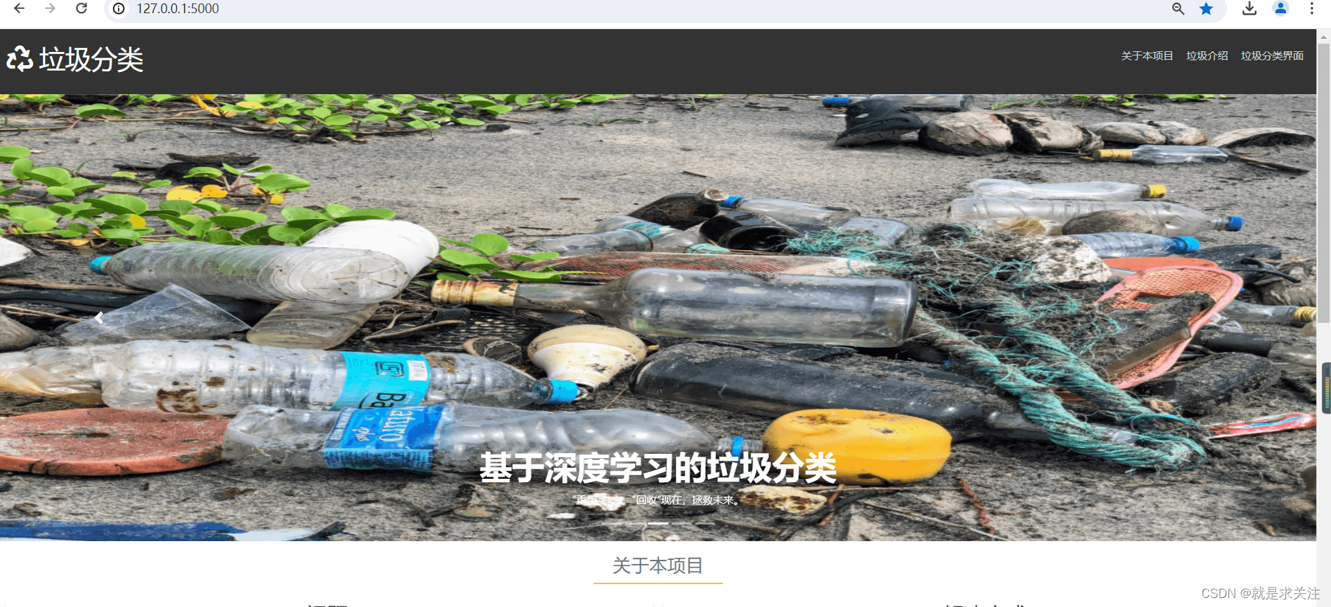 基于卷积神经网络的垃圾图像分类系统研究与实现