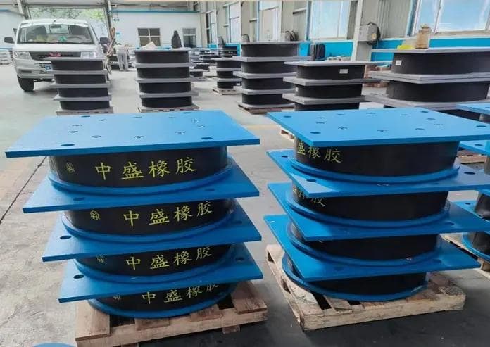 建筑隔震支座设计构造布置施工