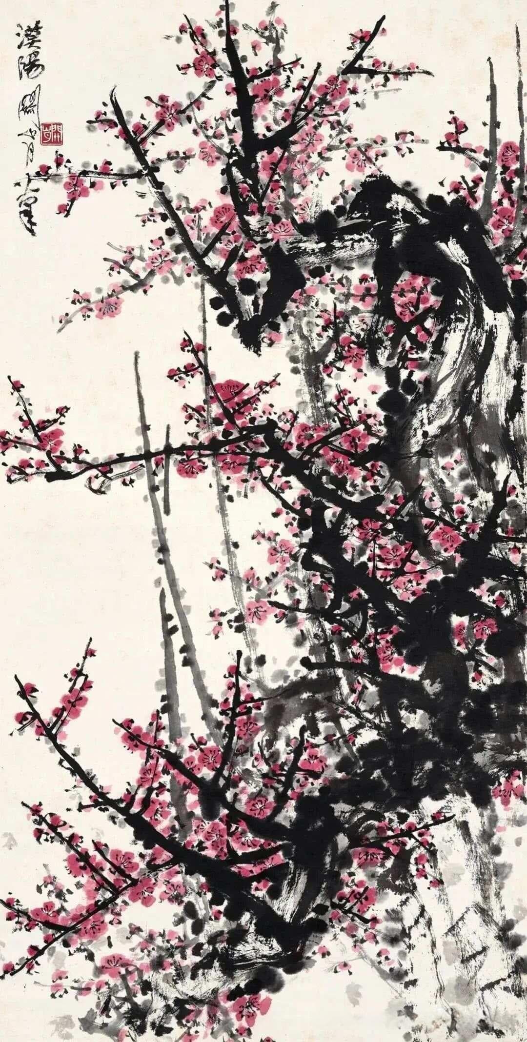 当代画梅，难以逾越的三座 “高峰”