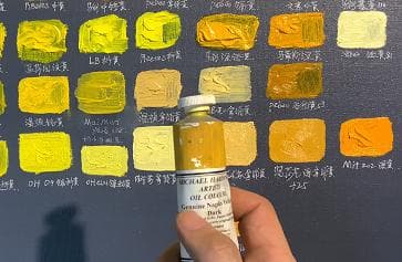 【油画颜料指南】那不勒斯黄、印度黄与藤黄的特性解析