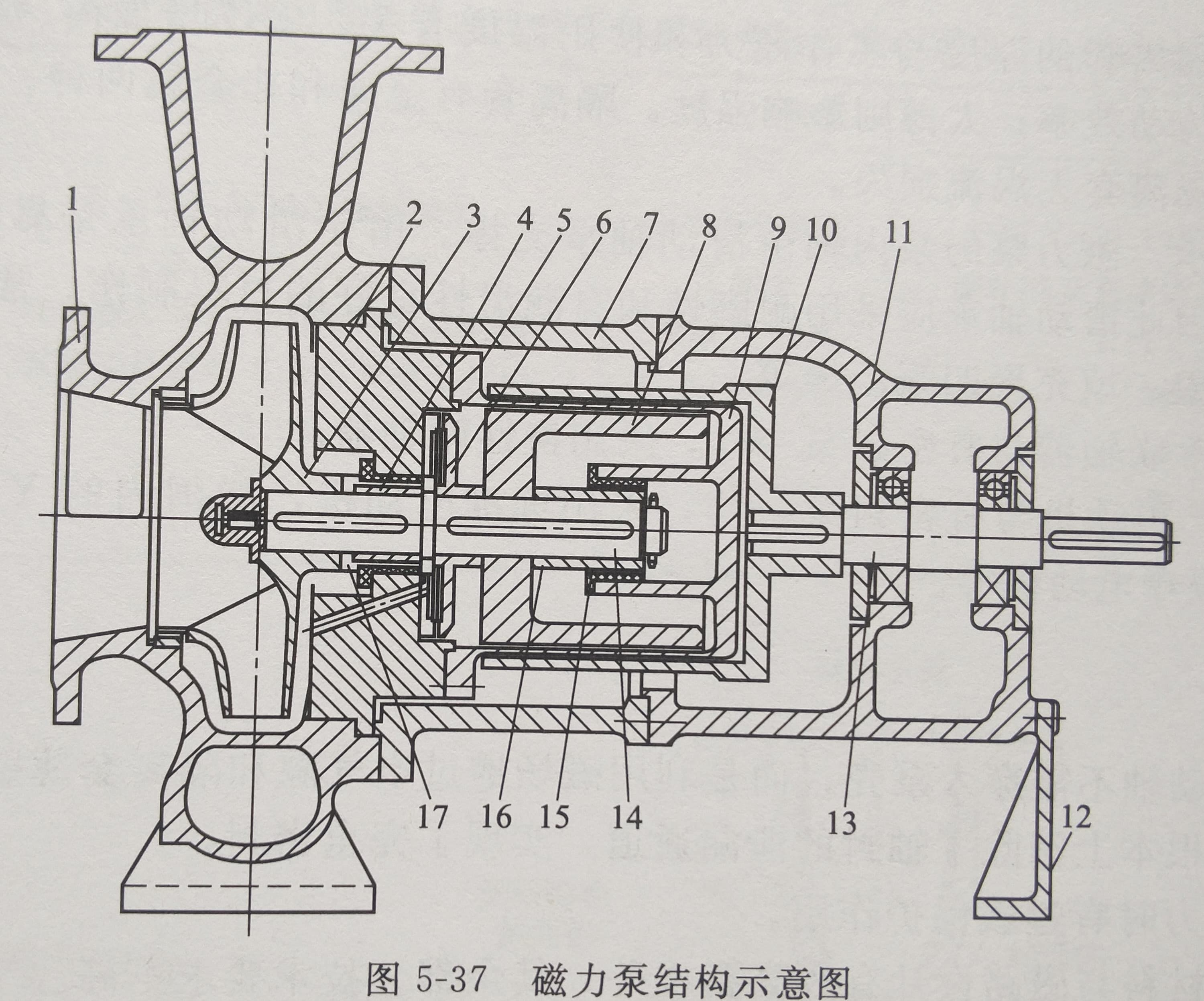 磁力泵的工作原理、结构及特点