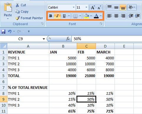 Excel 如何格式化表格