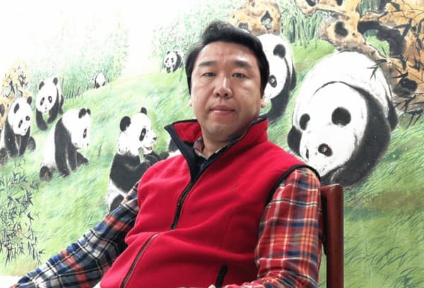 “中国画熊猫第一人”刘中的国际艺术之路