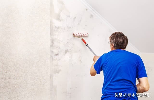 维修师傅的翻新墙面过程和步骤