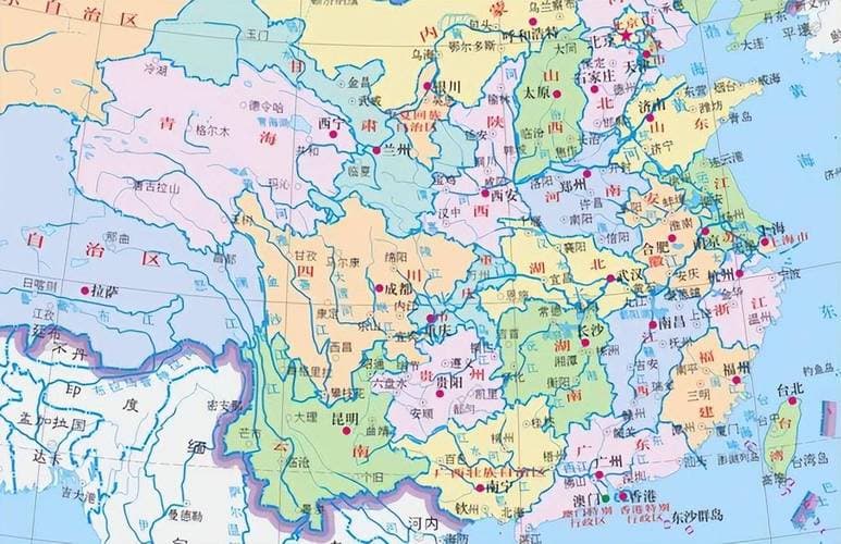 中国各个省份地图详解及地理特色概览