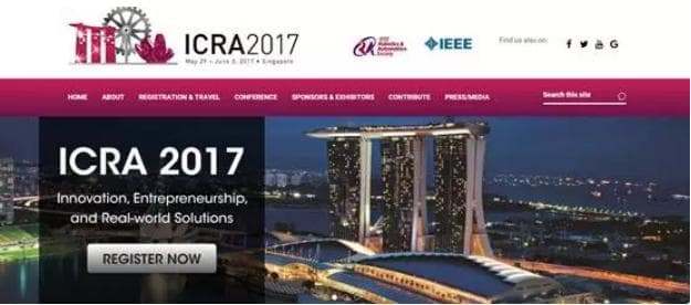 机器人领域顶级会议－ICRA