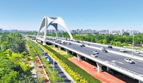 石家庄复兴大街和北三环市政化改造项目全线通车