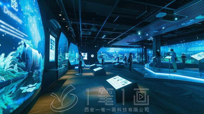 最新熊猫老家原生态体验馆设计，多媒体熊猫展厅建设方案