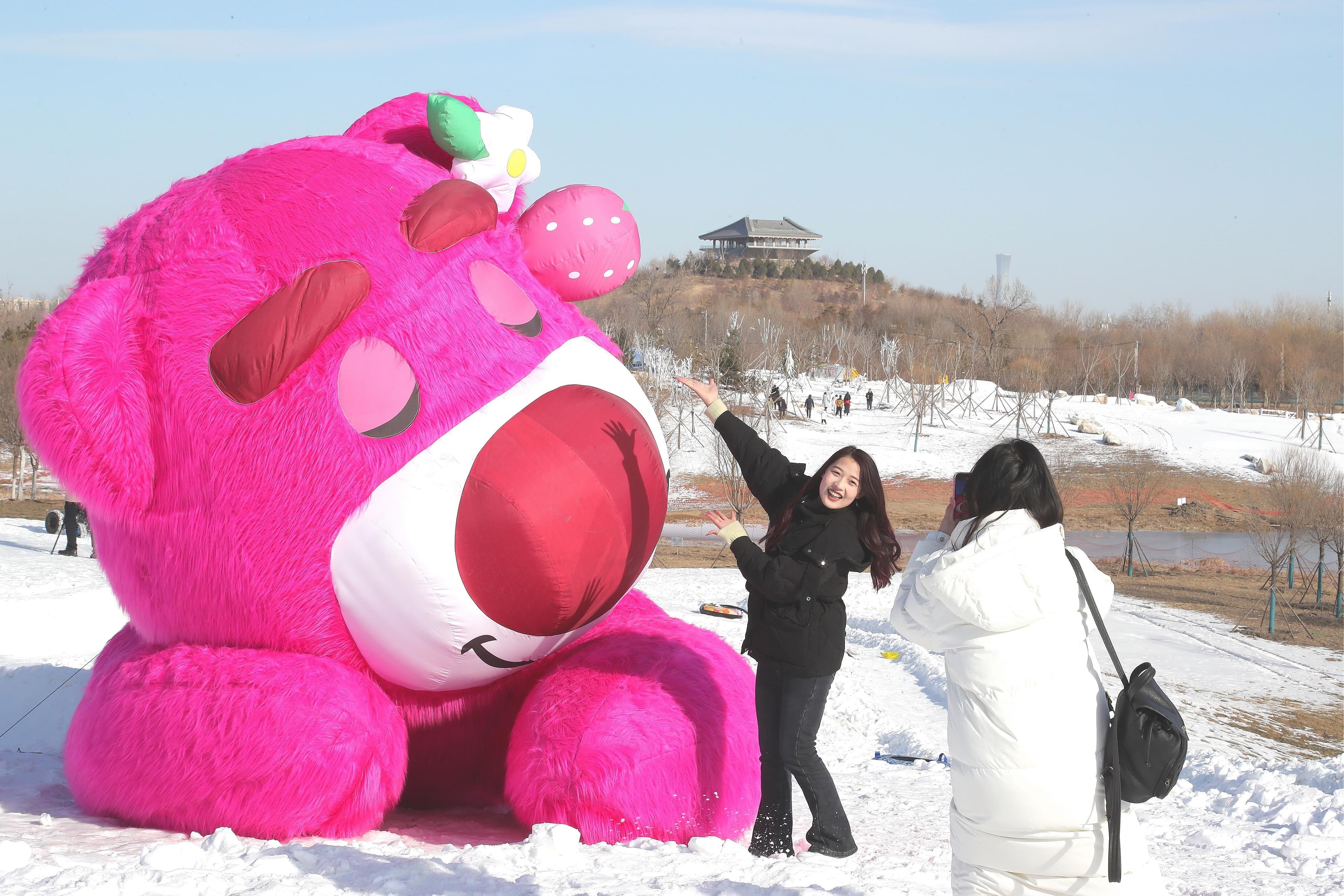 南苑森林湿地公园新增768亩，冰雪乐园启幕