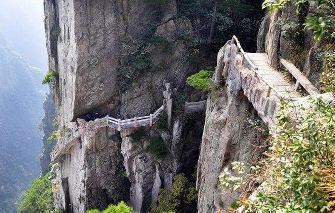 黄山一日游最全路线攻略之南大门上山——南大门下山