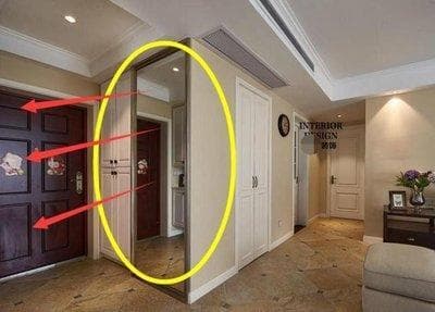 穿衣镜摆放在哪些房间比较合适？穿衣镜的摆放
