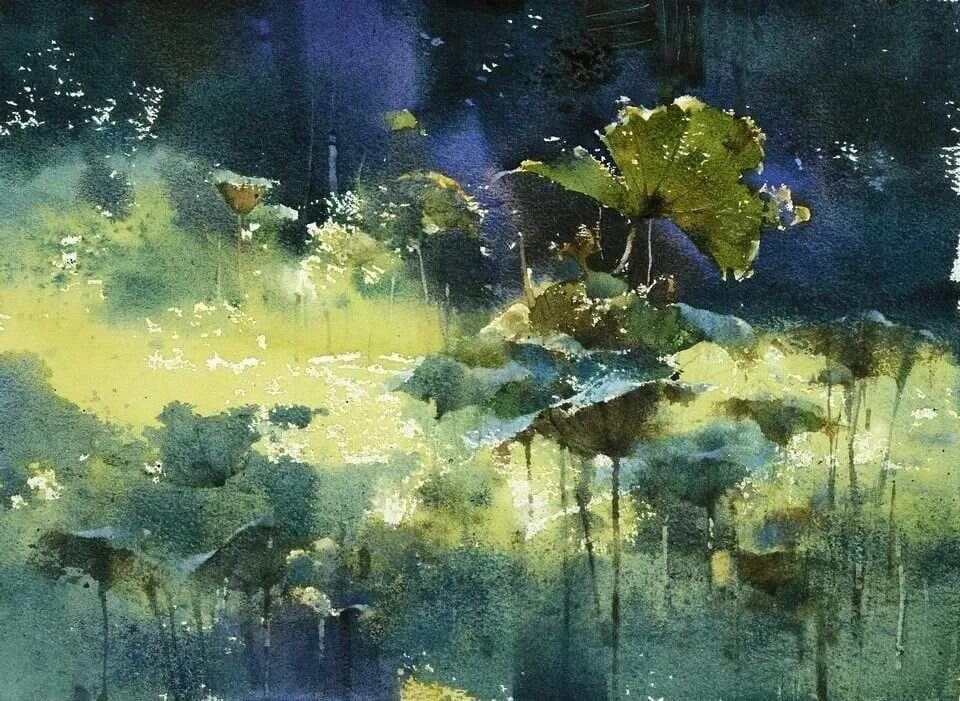 从平涂到飞白：水彩画涂层技法详解