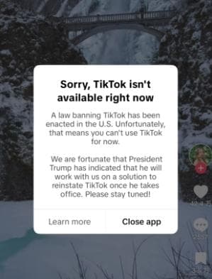 特朗普或给90天宽限 TikTok为何此时停止服务？事件最新发展一文梳理→