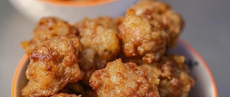 精准比例，在家也能做出酥脆干炸丸子