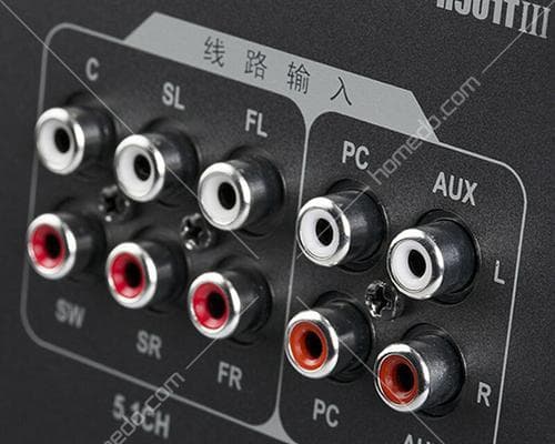 如何用小音响组装成5.1声道音箱？视频功能如何实现？