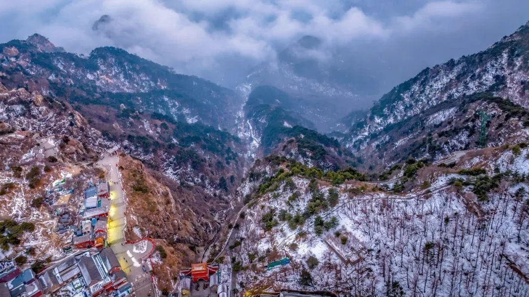 初雪已至，换个方式打开山“冬”画卷