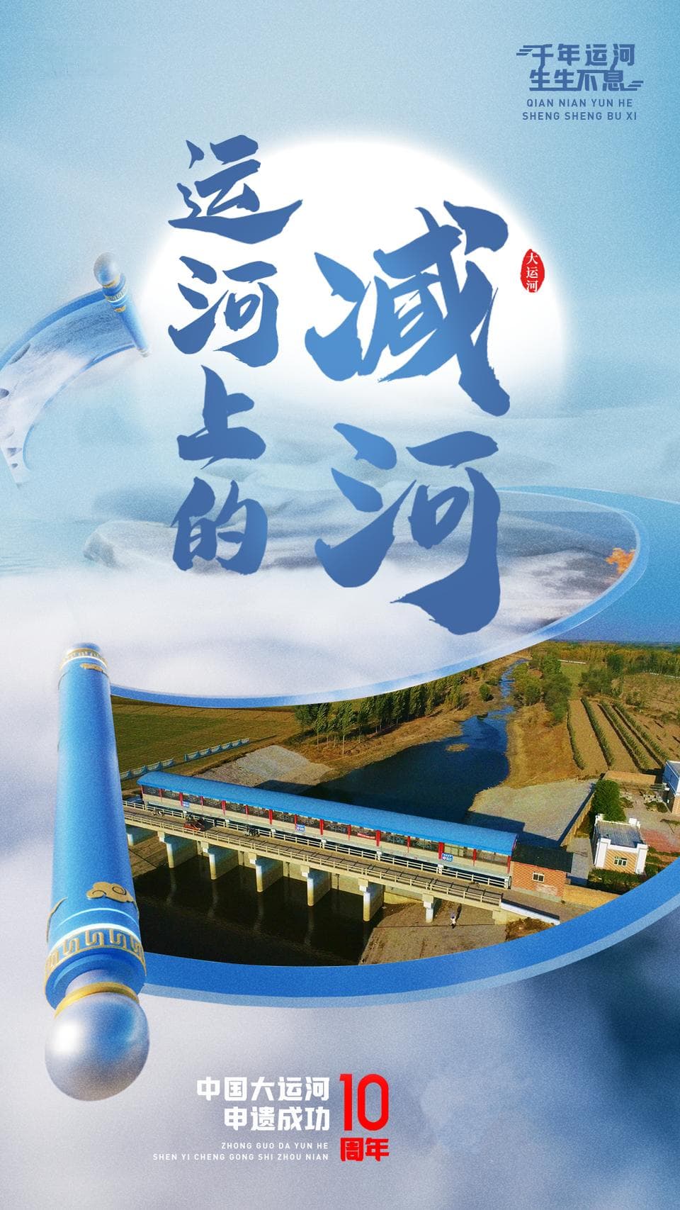 千年运河 生生不息——运河上的减河