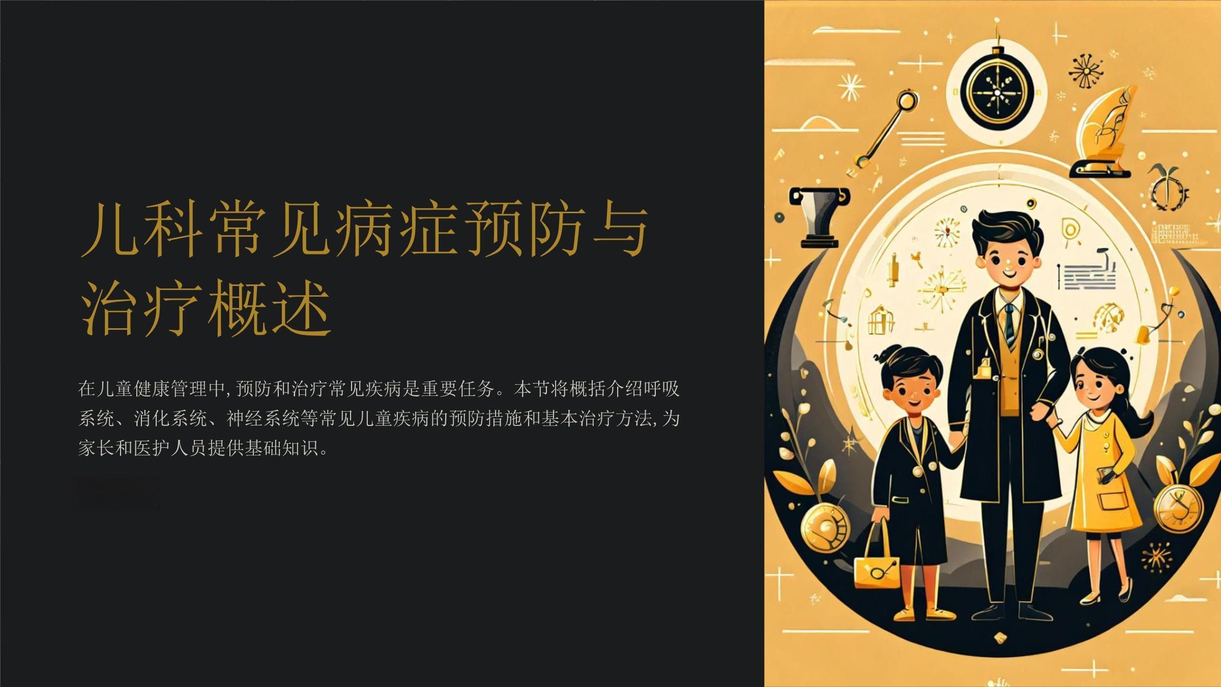 儿科常见病症的预防与治疗